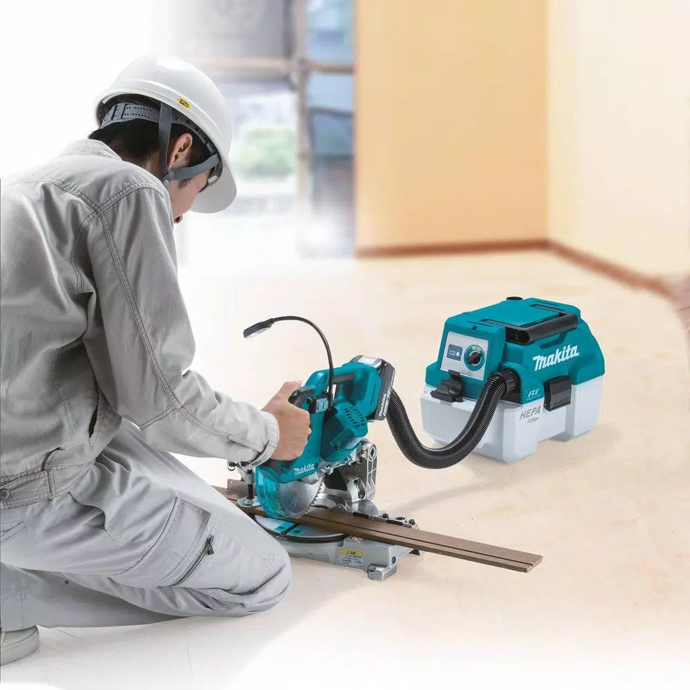 Budget 🎉 Makita 18-Volt 5.0 Ah LXT Lithium-Ion Brushless Cordless 2 Gal. HEPA Filter Portable Wet/Dry Dust Extractor/Vacuum Kit 🔔 6 Budget 🎉 Makita 18-Volt 5.0 Ah LXT Lithium-Ion Brushless Cordless 2 Gal. HEPA Filter Portable Wet/Dry Dust Extractor/Vacuum Kit 🔔 - Image 4