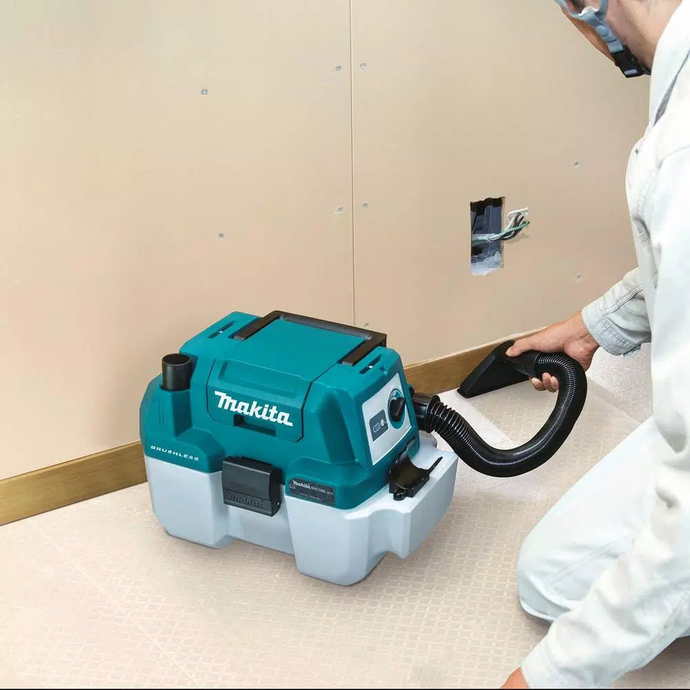Budget 🎉 Makita 18-Volt 5.0 Ah LXT Lithium-Ion Brushless Cordless 2 Gal. HEPA Filter Portable Wet/Dry Dust Extractor/Vacuum Kit 🔔 7 Budget 🎉 Makita 18-Volt 5.0 Ah LXT Lithium-Ion Brushless Cordless 2 Gal. HEPA Filter Portable Wet/Dry Dust Extractor/Vacuum Kit 🔔 - Image 5