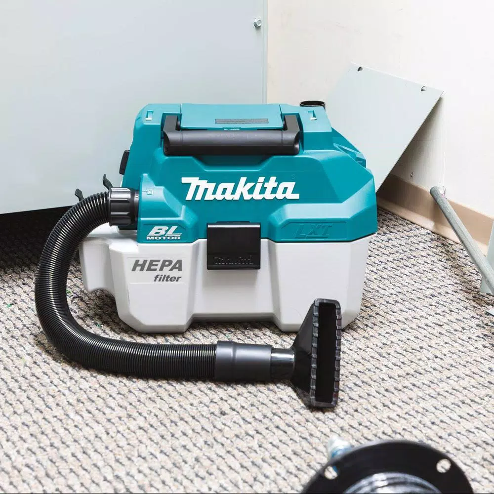Budget 🎉 Makita 18-Volt 5.0 Ah LXT Lithium-Ion Brushless Cordless 2 Gal. HEPA Filter Portable Wet/Dry Dust Extractor/Vacuum Kit 🔔 14 Budget 🎉 Makita 18-Volt 5.0 Ah LXT Lithium-Ion Brushless Cordless 2 Gal. HEPA Filter Portable Wet/Dry Dust Extractor/Vacuum Kit 🔔 - Image 12