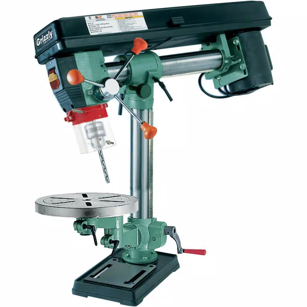 Buy π Grizzly Industrial 5 Speed Floor Radial Drill Press π― 4 Buy π Grizzly Industrial 5 Speed Floor Radial Drill Press π― - Image 2