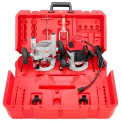 Top 10 🧨 Milwaukee 2-1/4 Max-Horsepower EVS Multi-Base Router Kit With Plunge Base And BodyGrip Fixed Base 😍