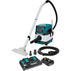 Deals ✔️ Makita 18-Volt 5.0 Ah X2 LXT Lithium-Ion (36-Volt) Cordless/Corded 2.1 Gal. HEPA Filter Dry Dust Extractor/Vacuum Kit 🎁