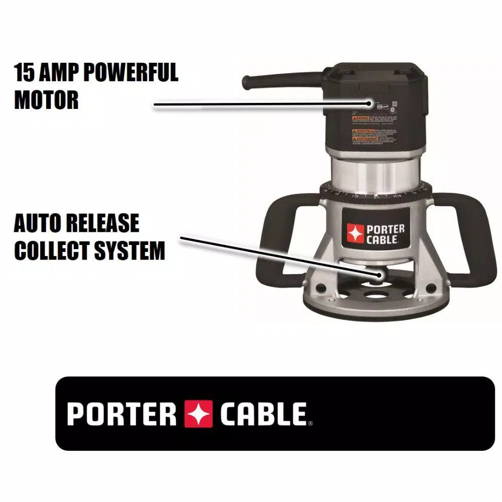 Wholesale โค๏ธ Porter-Cable 3-1/4 HP Peak Speedmatic Router ๐ฅ 4 Wholesale โค๏ธ Porter-Cable 3-1/4 HP Peak Speedmatic Router ๐ฅ - Image 2
