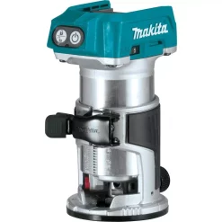 Hot Sale 🔔 Makita 18-Volt LXT Lithium-Ion Brushless Cordless Variable Speed Compact Router With Built-In LED Light (Tool Only) ❤️