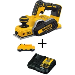 Wholesale 👍 DEWALT 20-Volt MAX XR Cordless Brushless 3-1/4 In. Planer With (1) 20-Volt 3.0Ah Battery & Charger 🔔