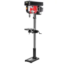 Deals 🧨 Stark 11 In. 6.6 Amp 120-Volt, 16-Speed Stationary Drill Press Floor Stand With Laser Light 🧨