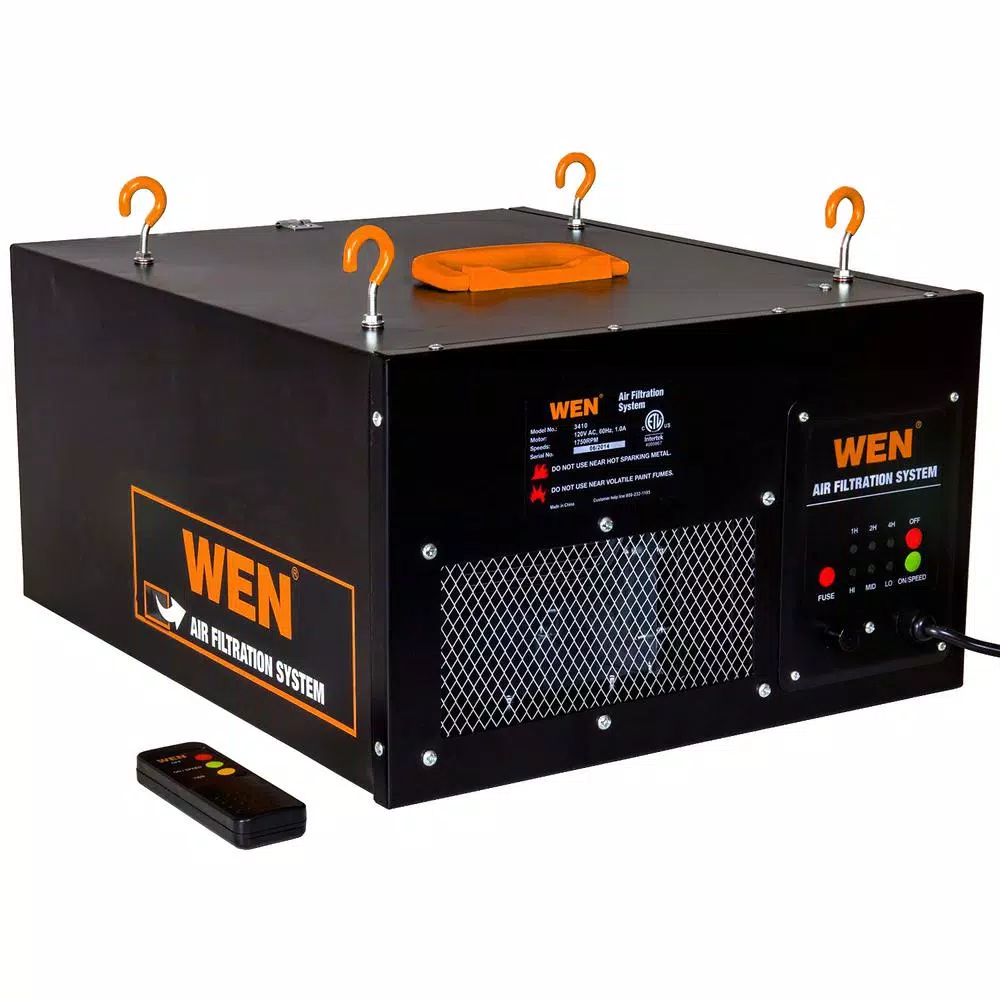 Wholesale ๐ฏ WEN 3-Speed Remote-Controlled Air Filtration System (300/350/400 CFM) ๐ 3 Wholesale ๐ฏ WEN 3-Speed Remote-Controlled Air Filtration System (300/350/400 CFM) ๐