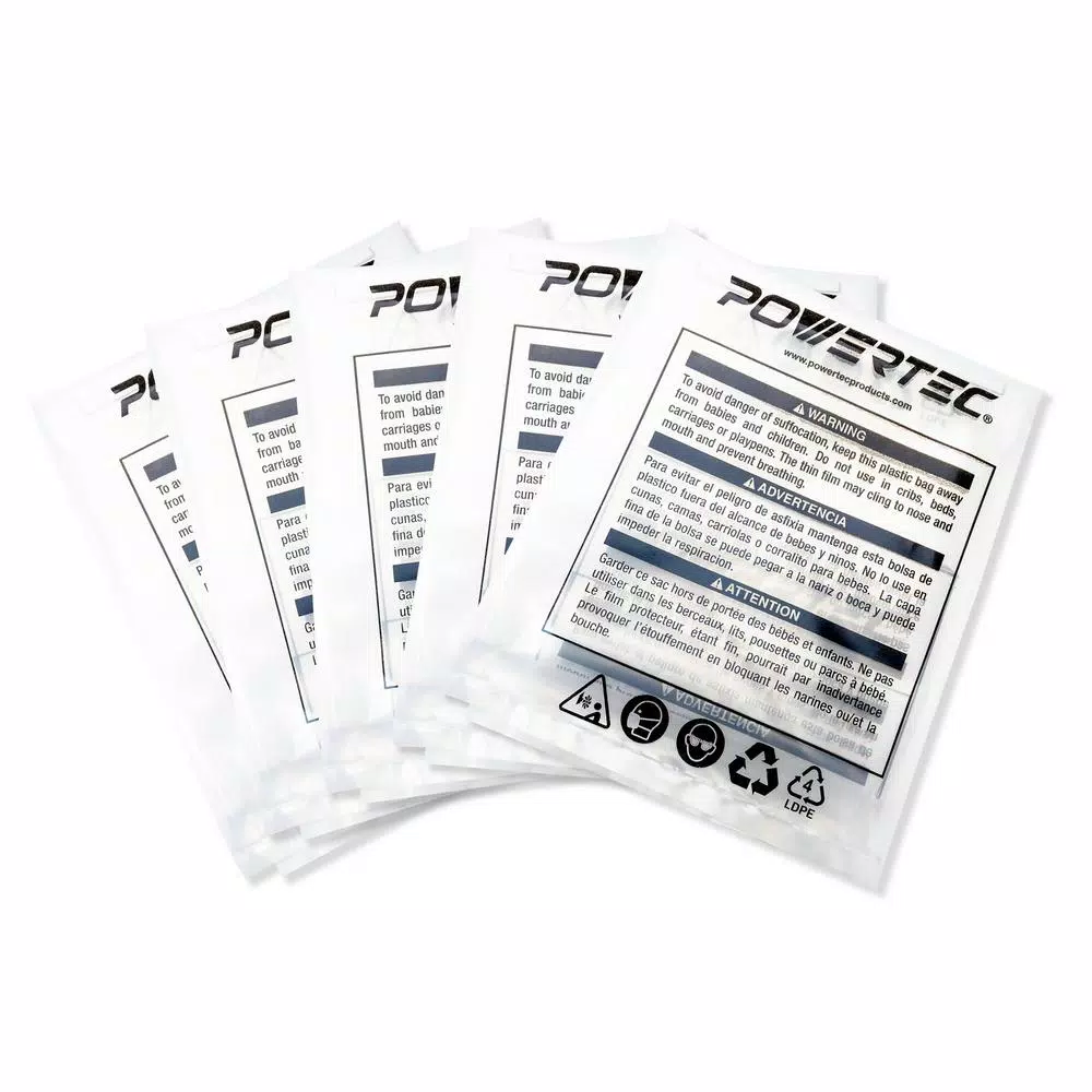 Wholesale π POWERTEC 16-1/2 In. X 46-5/8 In. Dust Collector Bag (5-Pack) β¨ 3 Wholesale π POWERTEC 16-1/2 In. X 46-5/8 In. Dust Collector Bag (5-Pack) β¨