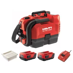 Wholesale 🔔 Hilti 22-Volt VC 75-1-A22 3.5 Gal. 75 CFM 4.0 Li-ion Cordless Vacuum With HEPA And Dry Filters (Battery And Charger Included) 🥰