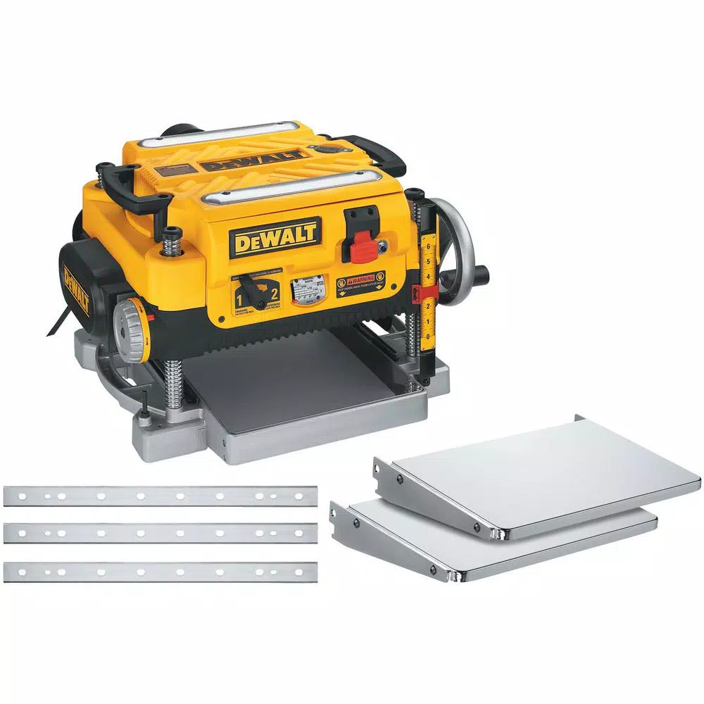 Cheapest 😍 DEWALT 15 Amp 13 In. Heavy-Duty 2-Speed Thickness Planer With Knives And Tables And Planer Stand ✔️ 10 Cheapest 😍 DEWALT 15 Amp 13 In. Heavy-Duty 2-Speed Thickness Planer With Knives And Tables And Planer Stand ✔️ - Image 8