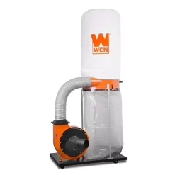 Deals ✨ WEN 1500 CFM 16 Amp 5-Micron Woodworking Dust Collector With 50 Gal. Collection Bag And Mobile Base ✔️