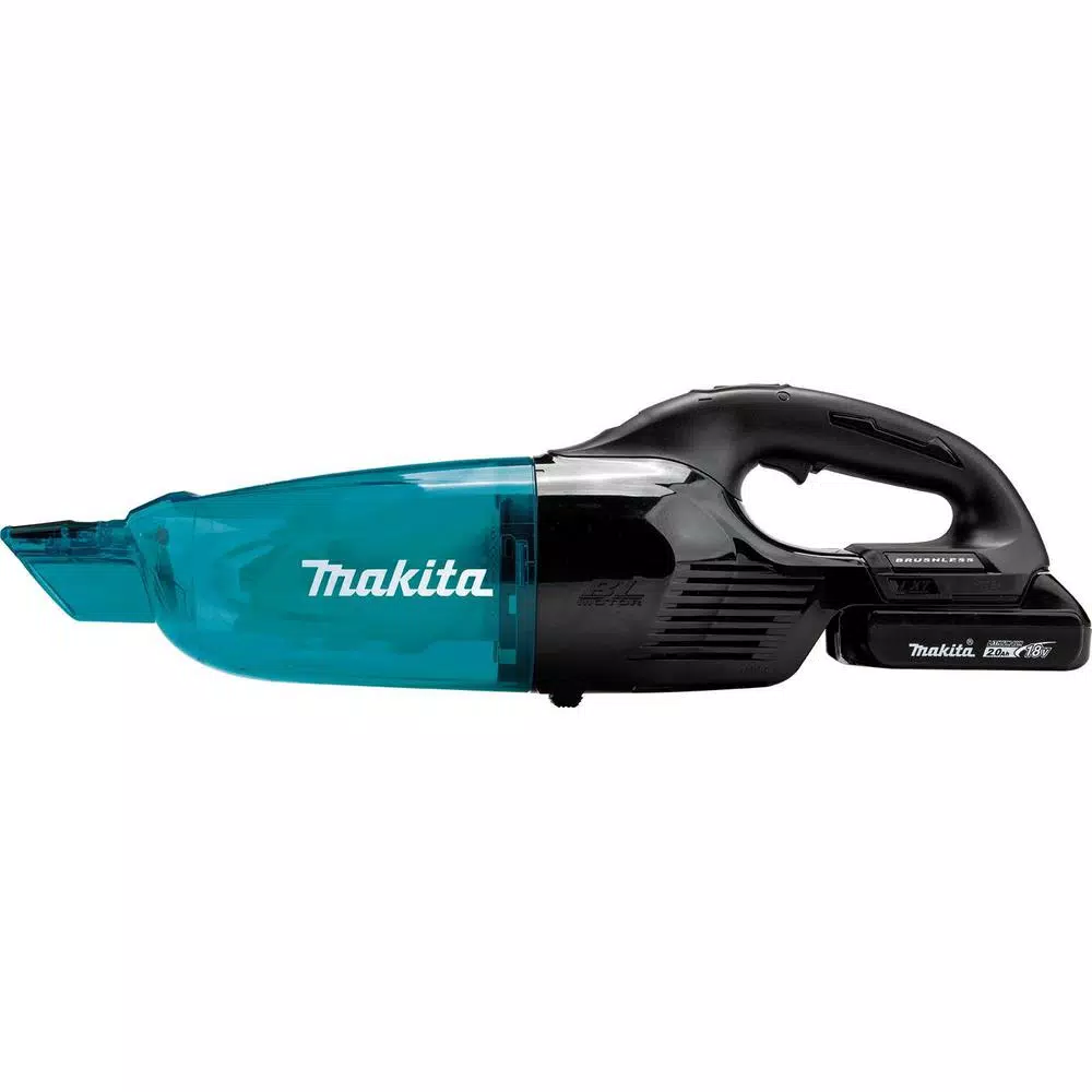 Discount π Makita 18-Volt LXT Lithium-Ion Compact Brushless Cordless Vacuum Kit, 2.0Ah With Black Cyclonic Vacuum Attachment With Lock π 6 Discount π Makita 18-Volt LXT Lithium-Ion Compact Brushless Cordless Vacuum Kit, 2.0Ah With Black Cyclonic Vacuum Attachment With Lock π - Image 4