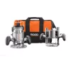 Best Sale ✨ RIDGID 11 Amp 2 HP 1/2 In. Heavy-Duty Fixed And Plunge Base Corded Router 💯