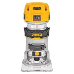 New ๐ DEWALT 7 Amp Corded 1-1/4 HP Max Torque Variable Speed Compact Router With LEDs โจ