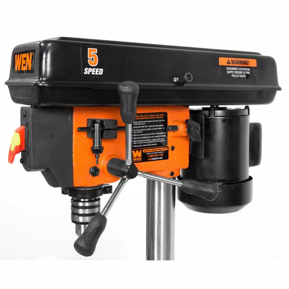 Brand new ๐ WEN 2.3 Amp 8 In. 5-Speed Cast Iron Benchtop Drill Press โจ 6 Brand new ๐ WEN 2.3 Amp 8 In. 5-Speed Cast Iron Benchtop Drill Press โจ - Image 4