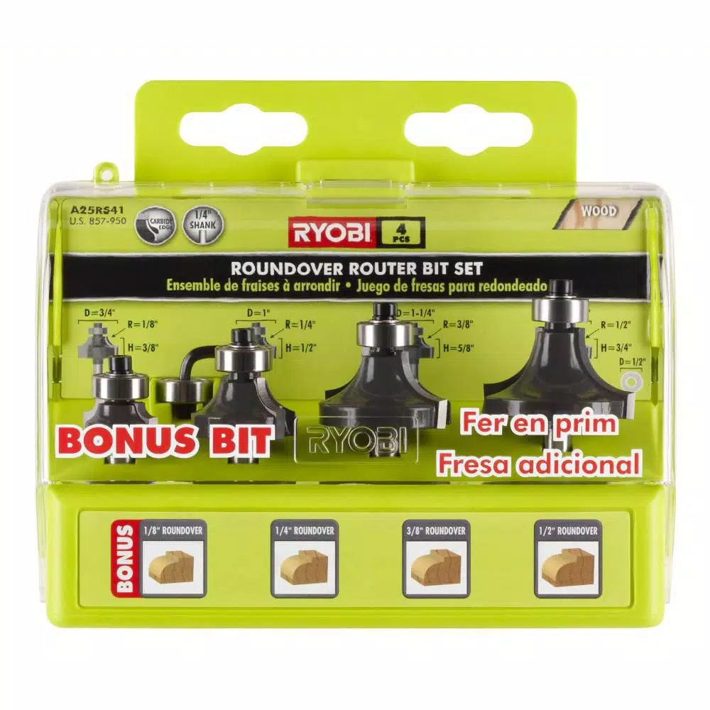 Buy ✨ RYOBI 18-Volt ONE+ Cordless Fixed Base Trim Router With Roundover Router Bit Set (4-Piece) 🤩 8 Buy ✨ RYOBI 18-Volt ONE+ Cordless Fixed Base Trim Router With Roundover Router Bit Set (4-Piece) 🤩 - Image 6