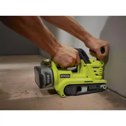 Best Pirce 🎉 RYOBI 18-Volt ONE+ Lithium-Ion Brushless Cordless 3 In. X 18 In. Belt Sander And Fixed Base Trim Router (Tools Only) 🔥 -Woodworking-tools Shop unnamed file 2282