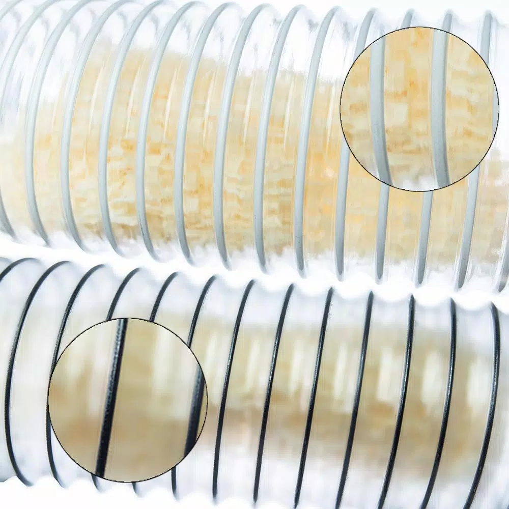 Top 10 ⭐ POWERTEC 4 In. X 20 Ft. Flexible PVC Dust Collection Hose, Clear Color 🧨 5 Top 10 ⭐ POWERTEC 4 In. X 20 Ft. Flexible PVC Dust Collection Hose, Clear Color 🧨 - Image 3