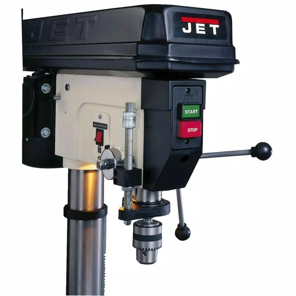 Best Sale β Jet 3/4 HP 16.5 In. Floor Standing Drill Press With Worklight, 16-Speed, 115/230-Volt, JDP-17MF π 4 Best Sale β Jet 3/4 HP 16.5 In. Floor Standing Drill Press With Worklight, 16-Speed, 115/230-Volt, JDP-17MF π - Image 2