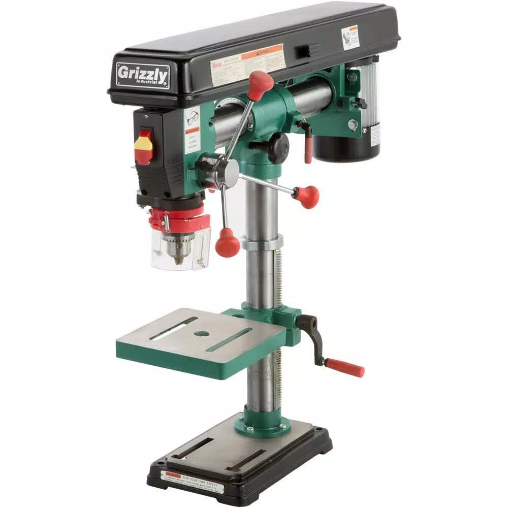 Promo โ๏ธ Grizzly Industrial 5 Speed Bench-Top Radial Drill Press ๐งจ 3 Promo โ๏ธ Grizzly Industrial 5 Speed Bench-Top Radial Drill Press ๐งจ