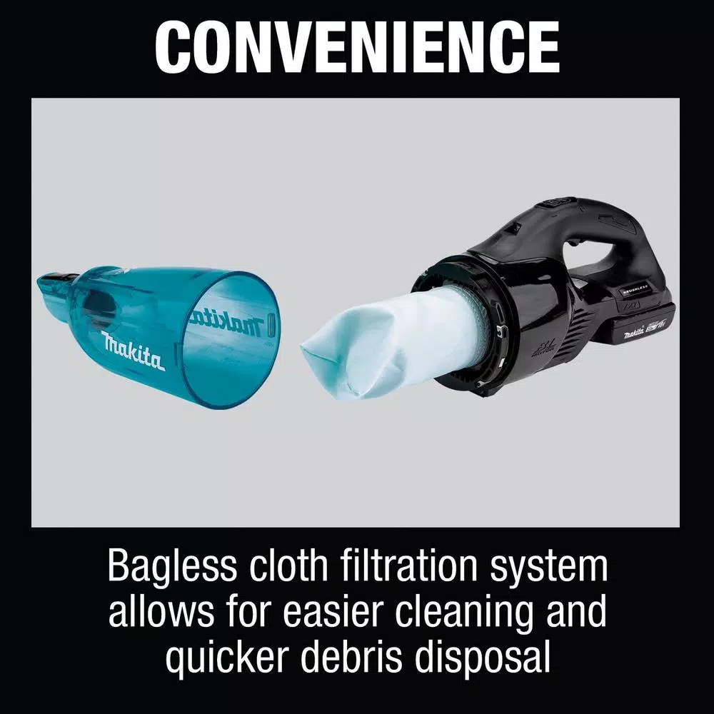 Top 10 🔔 Makita 18-Volt LXT Lithium-Ion Compact Brushless Cordless Vacuum Kit, 2.0 Ah 👍 12 Top 10 🔔 Makita 18-Volt LXT Lithium-Ion Compact Brushless Cordless Vacuum Kit, 2.0 Ah 👍 - Image 10