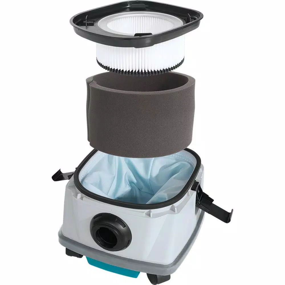 Flash Sale 🎉 Makita 18-Volt X2 LXT 36-Volt Brushless Cordless 2.1 Gal. HEPA Filter Dry Dust Extractor/Vacuum Kit With AWS 5.0 Ah ⌛ 6 Flash Sale 🎉 Makita 18-Volt X2 LXT 36-Volt Brushless Cordless 2.1 Gal. HEPA Filter Dry Dust Extractor/Vacuum Kit With AWS 5.0 Ah ⌛ - Image 5