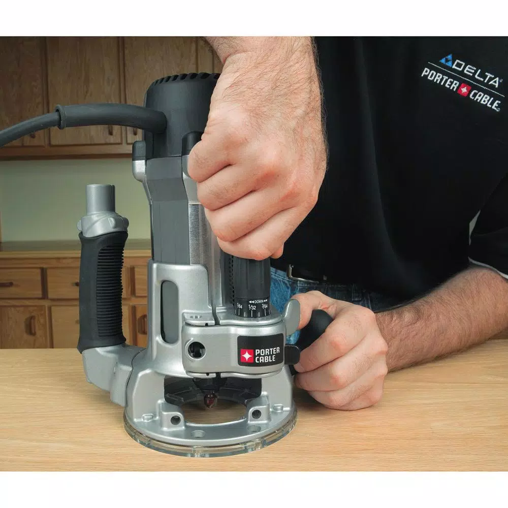 Budget โค๏ธ Porter-Cable 2-1/4 Peak HP, Multi-Base Router Kit With GripVac Attachment ๐ 6 Budget โค๏ธ Porter-Cable 2-1/4 Peak HP, Multi-Base Router Kit With GripVac Attachment ๐ - Image 5