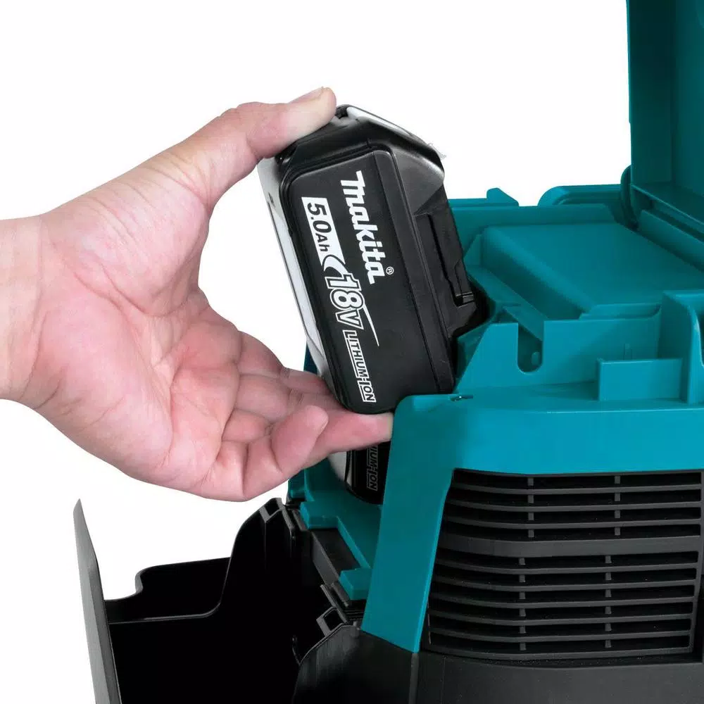 Flash Sale 🎉 Makita 18-Volt X2 LXT 36-Volt Brushless Cordless 2.1 Gal. HEPA Filter Dry Dust Extractor/Vacuum Kit With AWS 5.0 Ah ⌛ 13 Flash Sale 🎉 Makita 18-Volt X2 LXT 36-Volt Brushless Cordless 2.1 Gal. HEPA Filter Dry Dust Extractor/Vacuum Kit With AWS 5.0 Ah ⌛ - Image 12