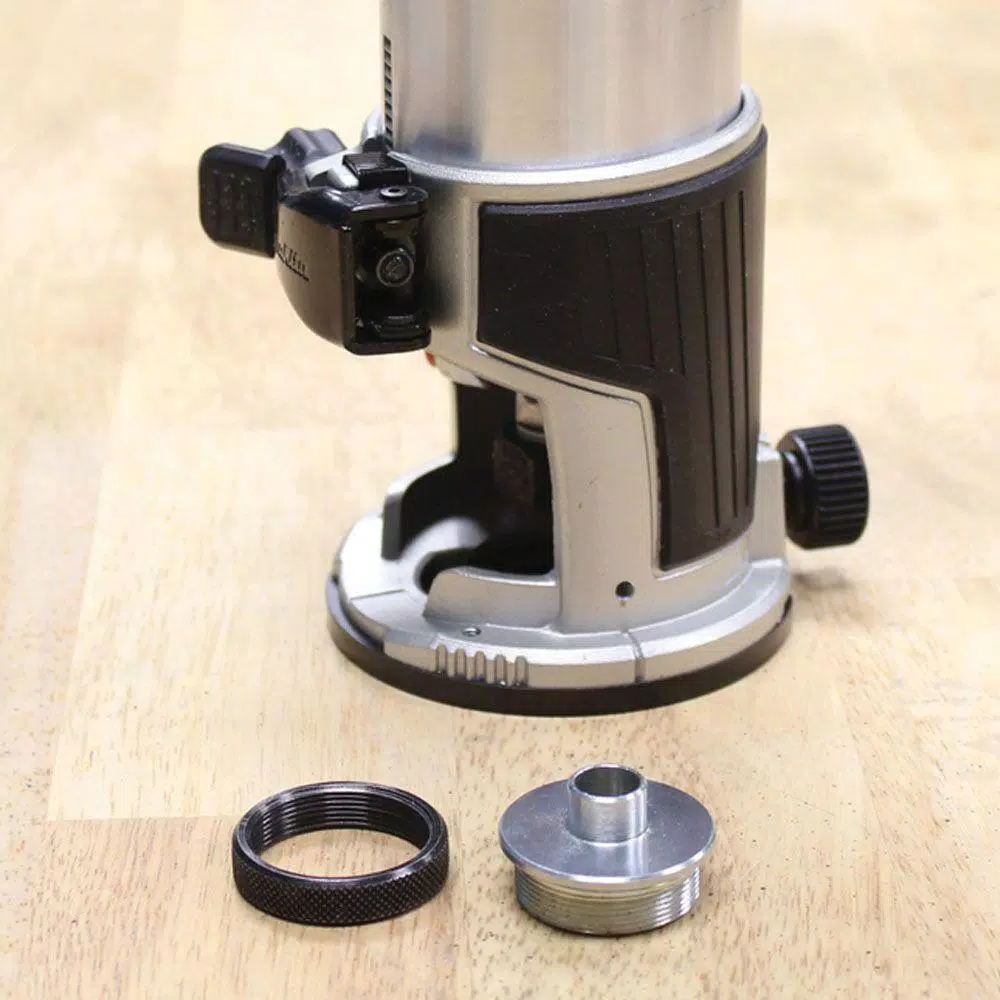 Best Sale 🎁 Makita 6.5 Amp 1-1/4 HP Corded Plunge Base Variable Speed Compact Router Kit With Collet, Base, Straight Guide, (2) 🔧 Wrenches 😀 4 Best Sale 🎁 Makita 6.5 Amp 1-1/4 HP Corded Plunge Base Variable Speed Compact Router Kit With Collet, Base, Straight Guide, (2) 🔧 Wrenches 😀 - Image 2