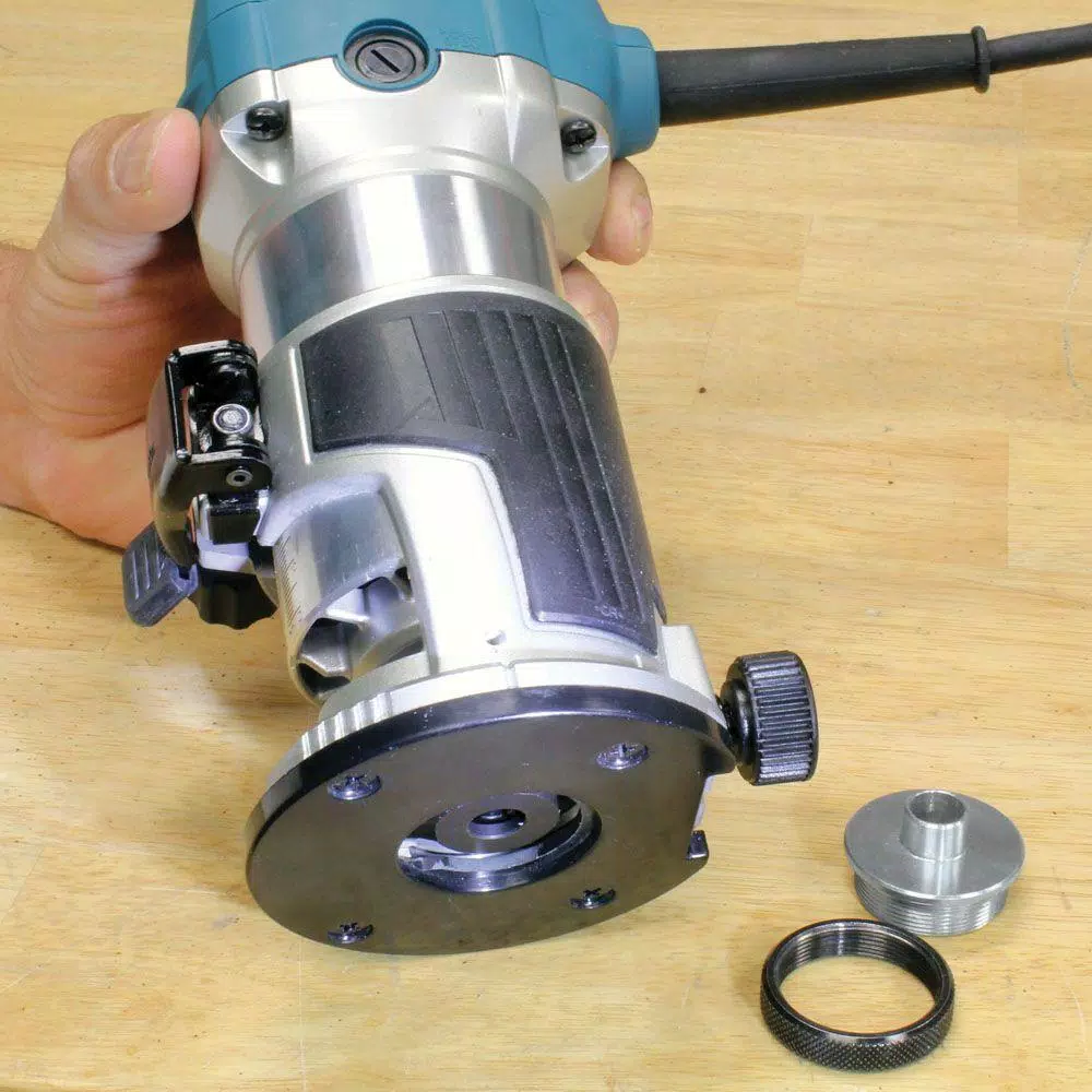 Best Sale 🎁 Makita 6.5 Amp 1-1/4 HP Corded Plunge Base Variable Speed Compact Router Kit With Collet, Base, Straight Guide, (2) 🔧 Wrenches 😀 13 Best Sale 🎁 Makita 6.5 Amp 1-1/4 HP Corded Plunge Base Variable Speed Compact Router Kit With Collet, Base, Straight Guide, (2) 🔧 Wrenches 😀 - Image 11