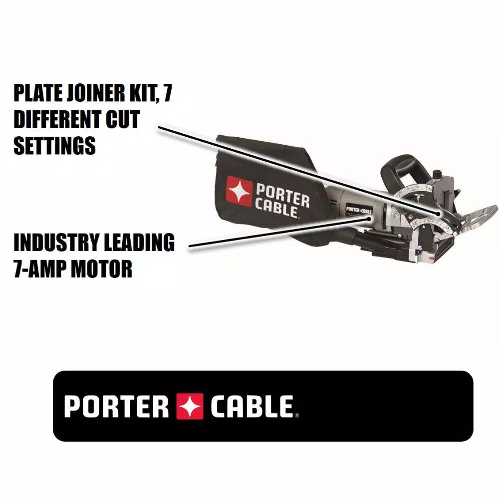 Outlet ๐คฉ Porter-Cable 7 Amp 3-3/8 In. Deluxe Plate Joiner ๐ฏ 4 Outlet ๐คฉ Porter-Cable 7 Amp 3-3/8 In. Deluxe Plate Joiner ๐ฏ - Image 2