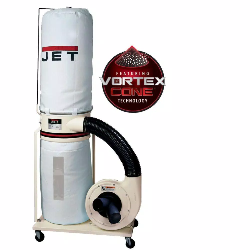 Best deal π Jet 1.5 HP 1100 CFM 4 Or 6 In. Dust Collector With Vortex Cone And 5-Micron Bag Filter Kit, 115/230-Volt, DC-1100VX-5M π 4 Best deal π Jet 1.5 HP 1100 CFM 4 Or 6 In. Dust Collector With Vortex Cone And 5-Micron Bag Filter Kit, 115/230-Volt, DC-1100VX-5M π - Image 3