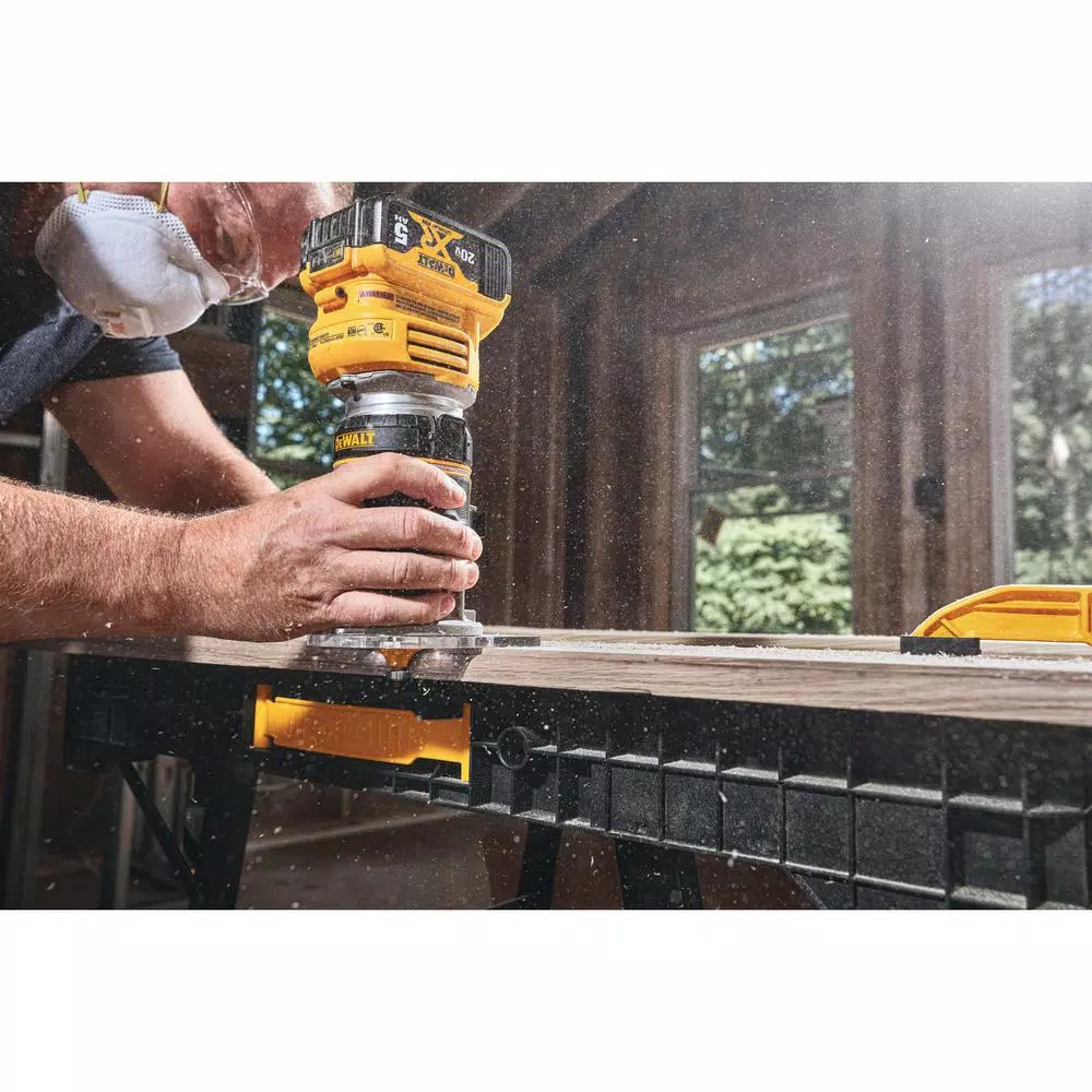 Wholesale ๐ DEWALT 20-Volt MAX XR Cordless Brushless Compact Router With (1) 20-Volt Battery 3.0Ah & Charger โจ 5 Wholesale ๐ DEWALT 20-Volt MAX XR Cordless Brushless Compact Router With (1) 20-Volt Battery 3.0Ah & Charger โจ - Image 3