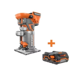 Buy ๐ RIDGID 18-Volt Cordless Brushless 1/4 In. Compact Router With 1.5 Ah Lithium-Ion Battery ๐ฅฐ
