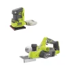 Best Pirce ✔️ RYOBI 18-Volt ONE+ Cordless 3-1/4 In. Planer And 1/4 Sheet Sander With Dust Bag (Tools Only) 🌟