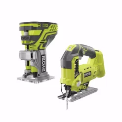 Top 10 ✔️ RYOBI 18-Volt ONE+ Lithium-Ion Cordless Fixed Base Trim Router W/Tool Free Depth Adjustment And Orbital Jig Saw (Tools Only) 😍
