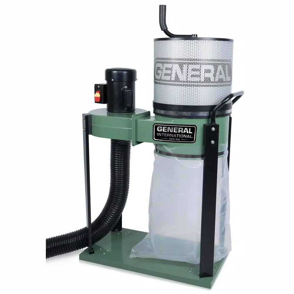 Wholesale 😍 General International 1 HP Dust Collector With Canister Filter ❤️ 3 Wholesale 😍 General International 1 HP Dust Collector With Canister Filter ❤️