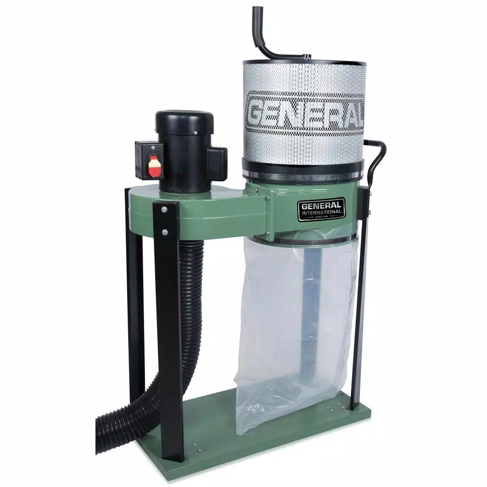 Wholesale 😍 General International 1 HP Dust Collector With Canister Filter ❤️ 6 Wholesale 😍 General International 1 HP Dust Collector With Canister Filter ❤️ - Image 4