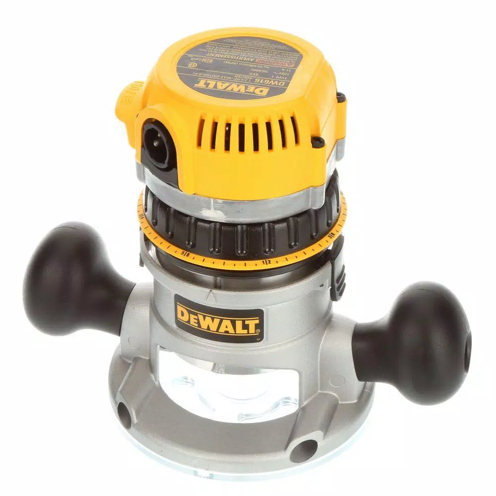 Best Sale โ DEWALT 11 Amp Corded 1-3/4 Horsepower Fixed Base / Plunge Router Combo Kit ๐ 5 Best Sale โ DEWALT 11 Amp Corded 1-3/4 Horsepower Fixed Base / Plunge Router Combo Kit ๐ - Image 3