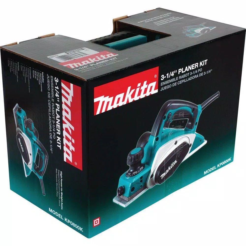 Brand new ๐ Makita 6.5 Amp 3-1/4 In. Corded Planer Kit With Blade Set, Hard Case ๐ฏ 15 Brand new ๐ Makita 6.5 Amp 3-1/4 In. Corded Planer Kit With Blade Set, Hard Case ๐ฏ - Image 13