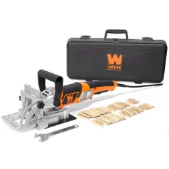 Cheapest ✔️ WEN 8.5 Amp Plate And Biscuit Joiner With Case And Biscuits ✔️