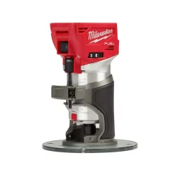 Discount ✔️ Milwaukee M18 FUEL 18-Volt Plunge Base Lithium-Ion Brushless Cordless Compact Router (Tool-Only) ✨