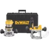 Budget 😍 DEWALT 2-1/4 HP Electronic Variable Speed Fixed Base And Plunge Router Combo Kit With Soft Start 🛒