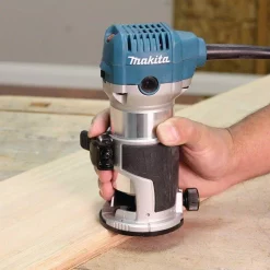 Hot Sale 🎁 Makita 6.5 Amp 1-1/4 HP Corded Fixed Base Variable Speed Compact Router With Quick-Release 👍 -Woodworking-tools Shop unnamed file 962