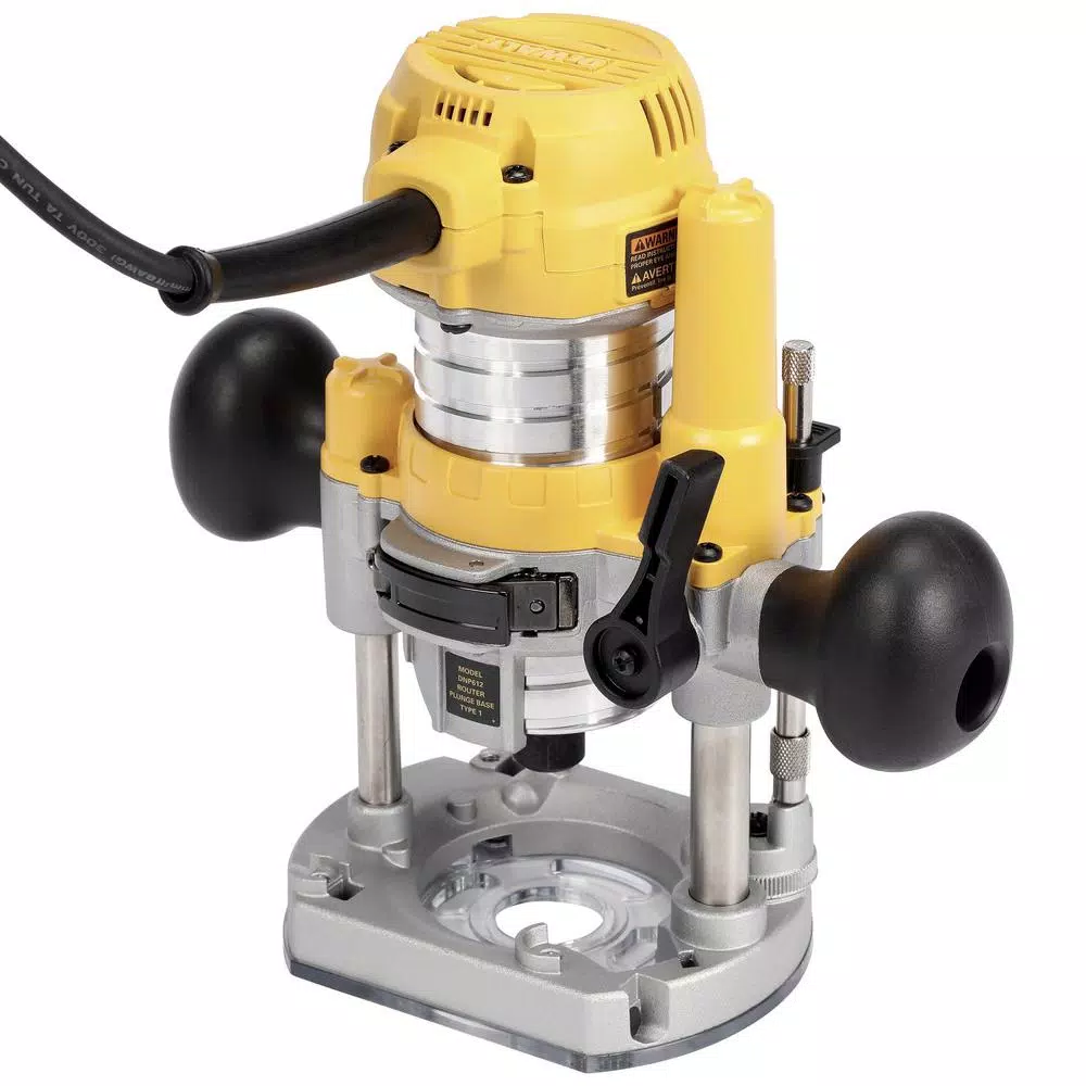Budget ๐งจ DEWALT 7 Amp Corded 1-1/4 Horsepower Compact Router With Plunge Base And Bag ๐ 5 Budget ๐งจ DEWALT 7 Amp Corded 1-1/4 Horsepower Compact Router With Plunge Base And Bag ๐ - Image 3