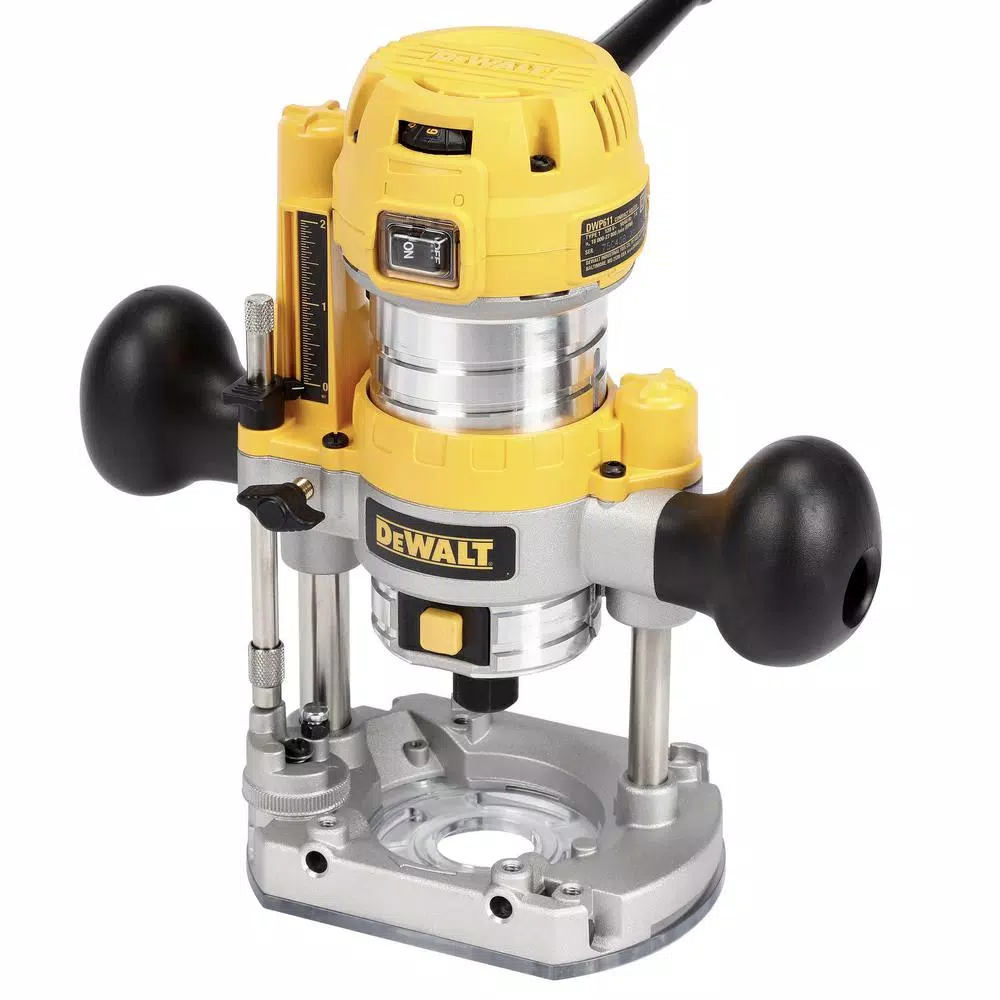 Budget ๐งจ DEWALT 7 Amp Corded 1-1/4 Horsepower Compact Router With Plunge Base And Bag ๐ 7 Budget ๐งจ DEWALT 7 Amp Corded 1-1/4 Horsepower Compact Router With Plunge Base And Bag ๐ - Image 5