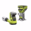 Best Sale ✔️ RYOBI 18-Volt ONE+ Lithium-Ion Cordless Fixed Base Trim Router And 5 In. Random Orbit Sander (Tools Only) 😍 -Woodworking-tools Shop unnamed file 972