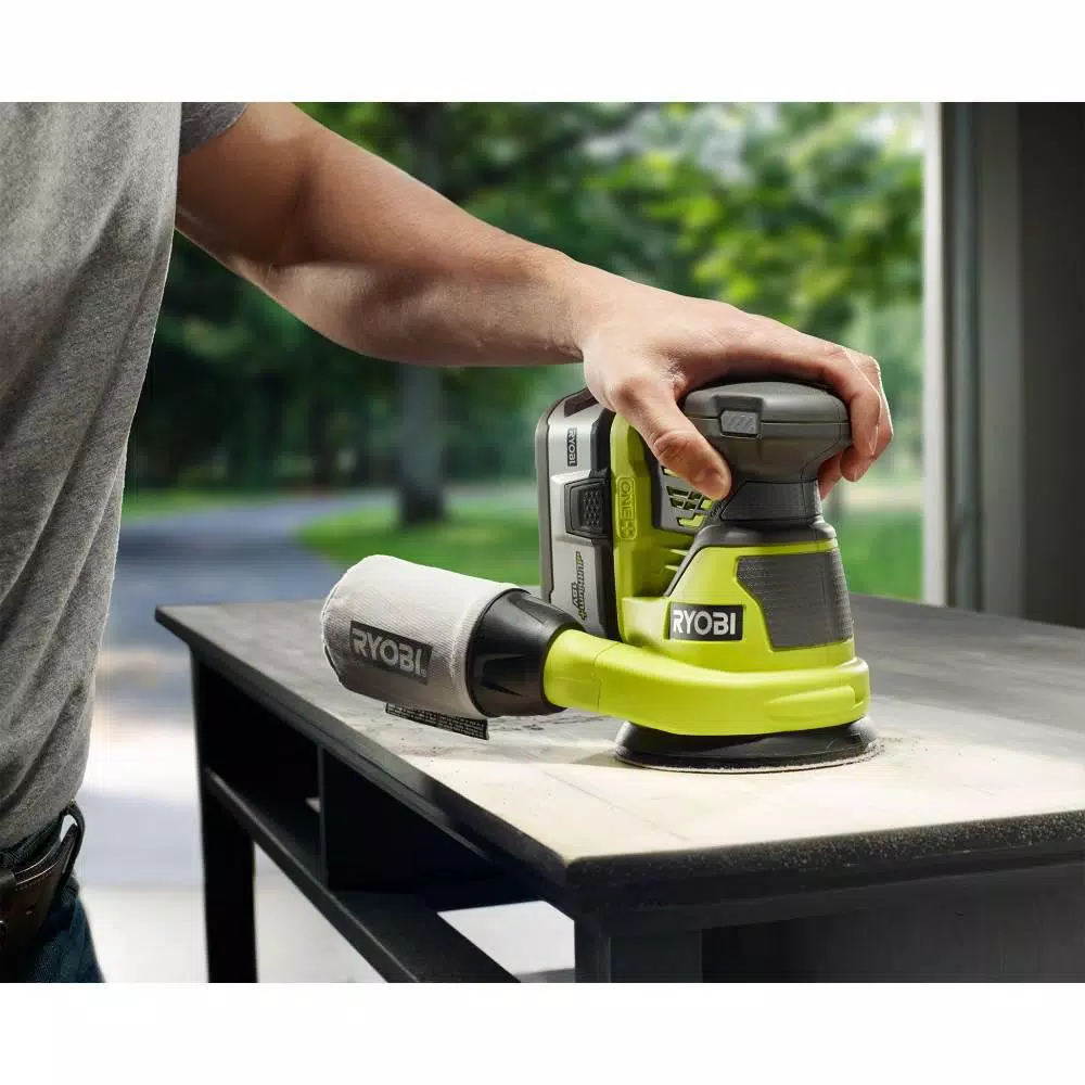 Best Sale โ๏ธ RYOBI 18-Volt ONE+ Lithium-Ion Cordless Fixed Base Trim Router And 5 In. Random Orbit Sander (Tools Only) ๐ 9 Best Sale โ๏ธ RYOBI 18-Volt ONE+ Lithium-Ion Cordless Fixed Base Trim Router And 5 In. Random Orbit Sander (Tools Only) ๐ - Image 7